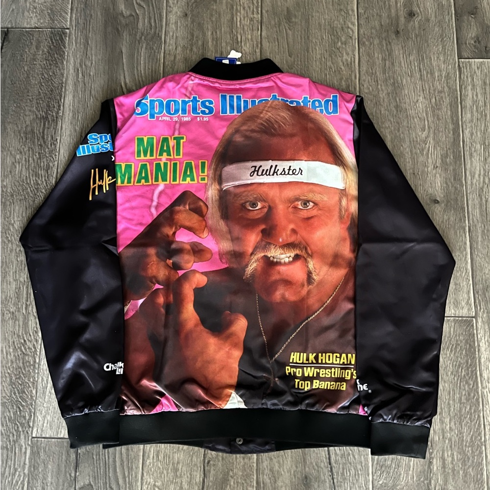 Sports Illustrated Men's Jacket - Pink and Black
